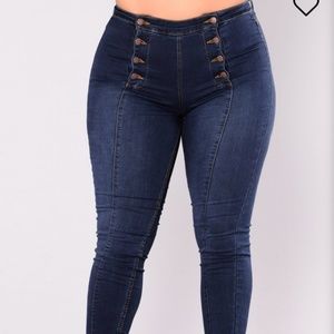 High waisted Jeans